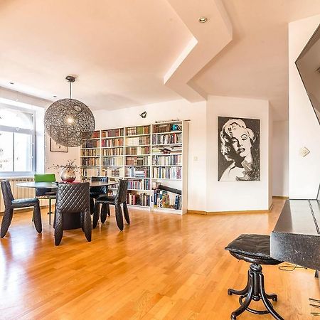 Modern City-Centre Penthouse With Spectacular Views / 135Sqm Zagrzeb Zewnętrze zdjęcie
