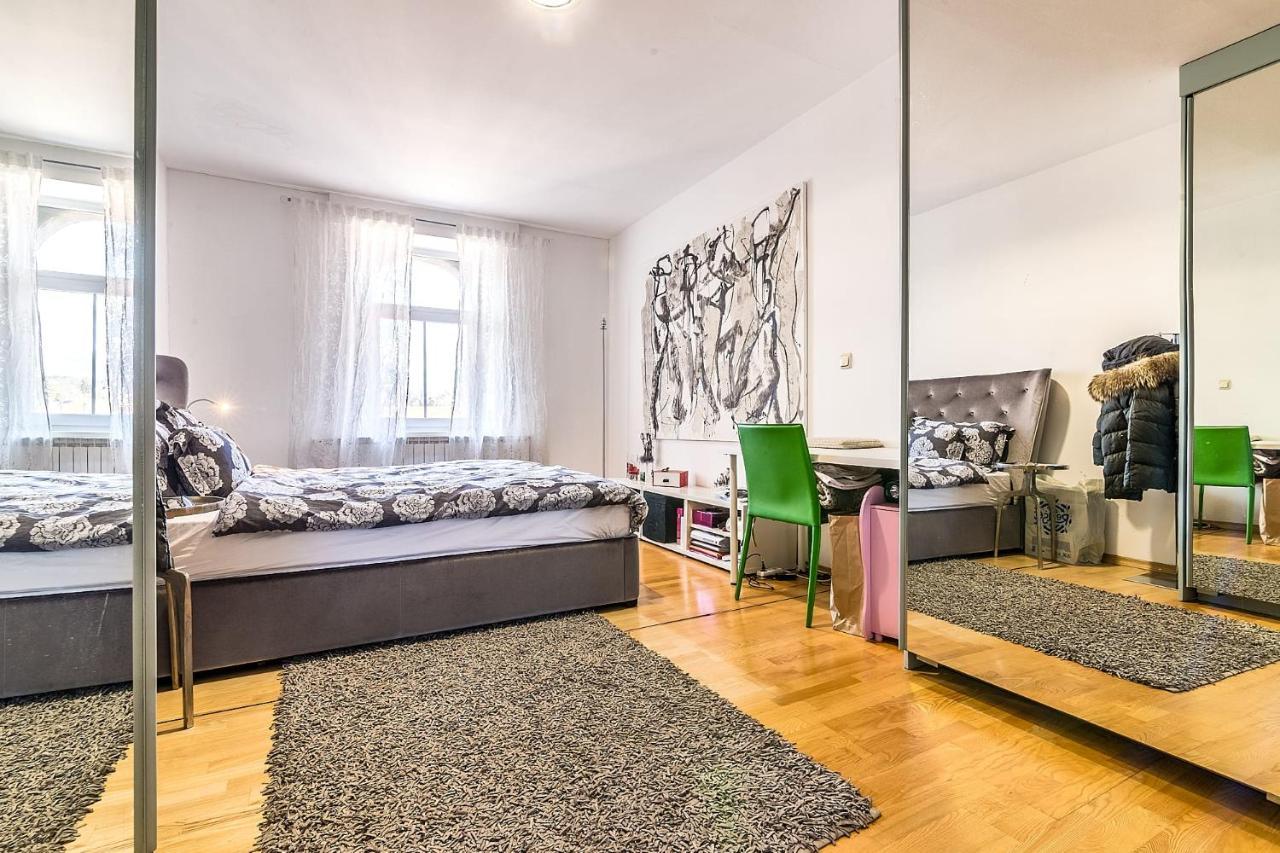 Modern City-Centre Penthouse With Spectacular Views / 135Sqm Zagrzeb Zewnętrze zdjęcie