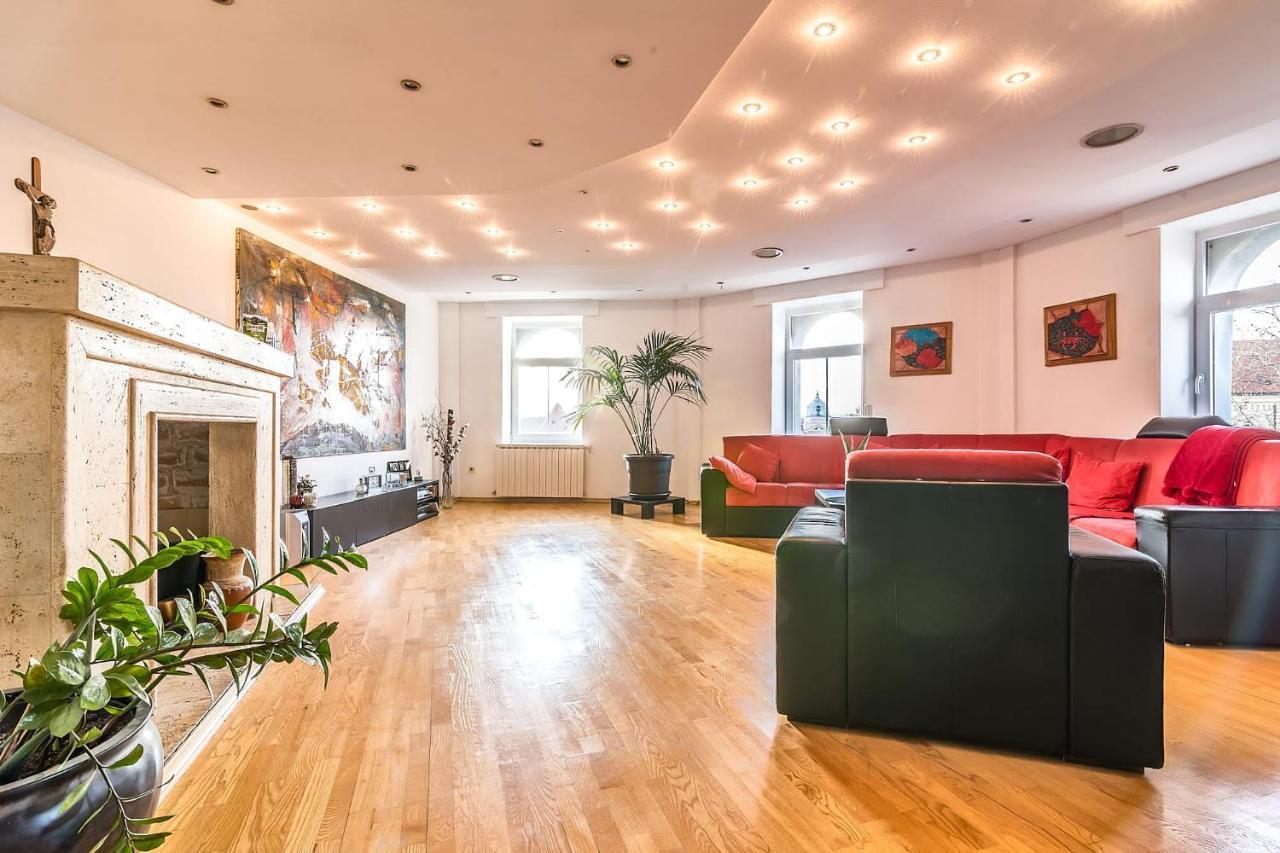 Modern City-Centre Penthouse With Spectacular Views / 135Sqm Zagrzeb Zewnętrze zdjęcie