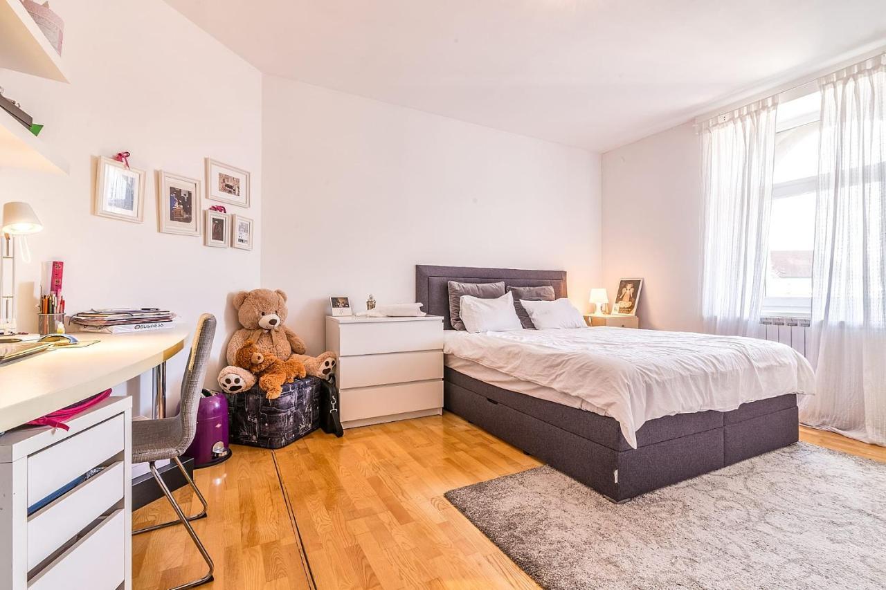 Modern City-Centre Penthouse With Spectacular Views / 135Sqm Zagrzeb Zewnętrze zdjęcie